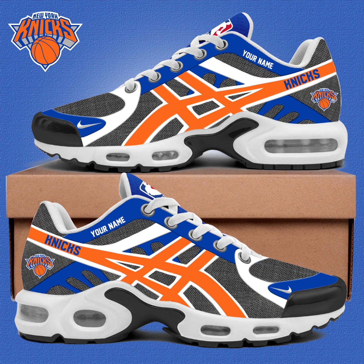 Personalized NYK 2026 Basketball Finals  Air Max Shoes