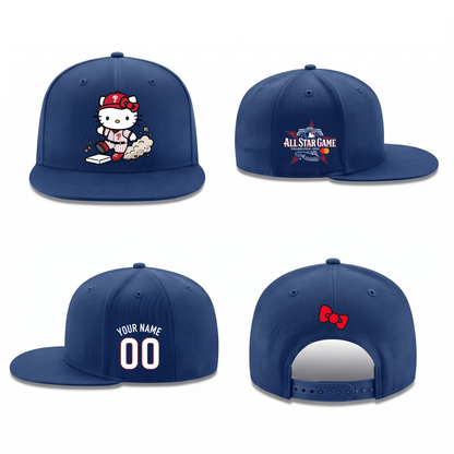 PHI x Meow KT Personalized Snapback Cap - Printed