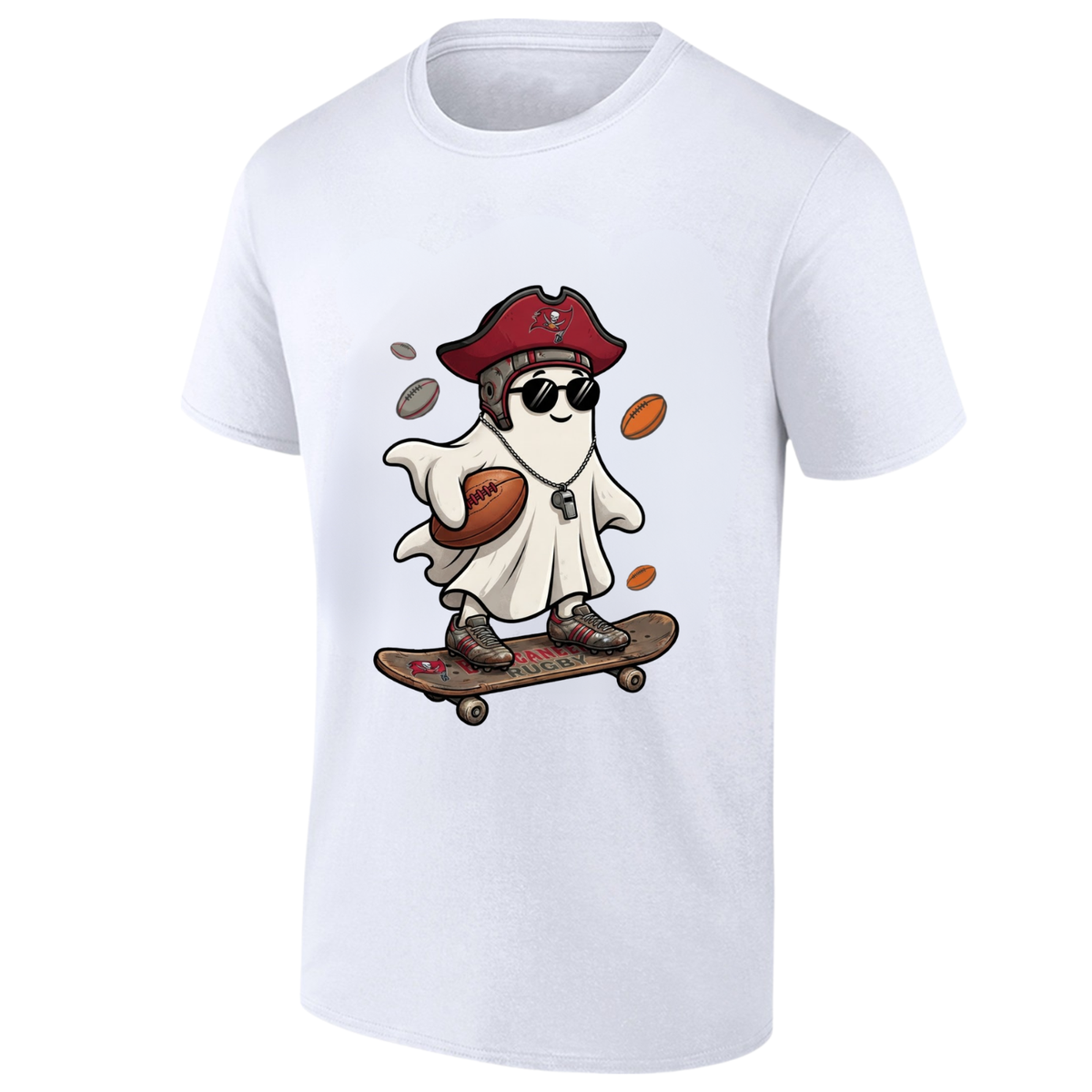 TB Skater Boo One Side T-Shirt - Printed