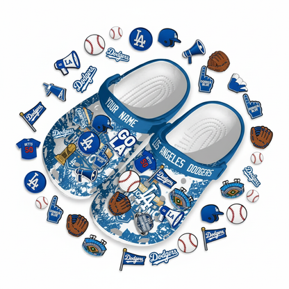 LAD World Series Champions Clogs - Charms Gift Set