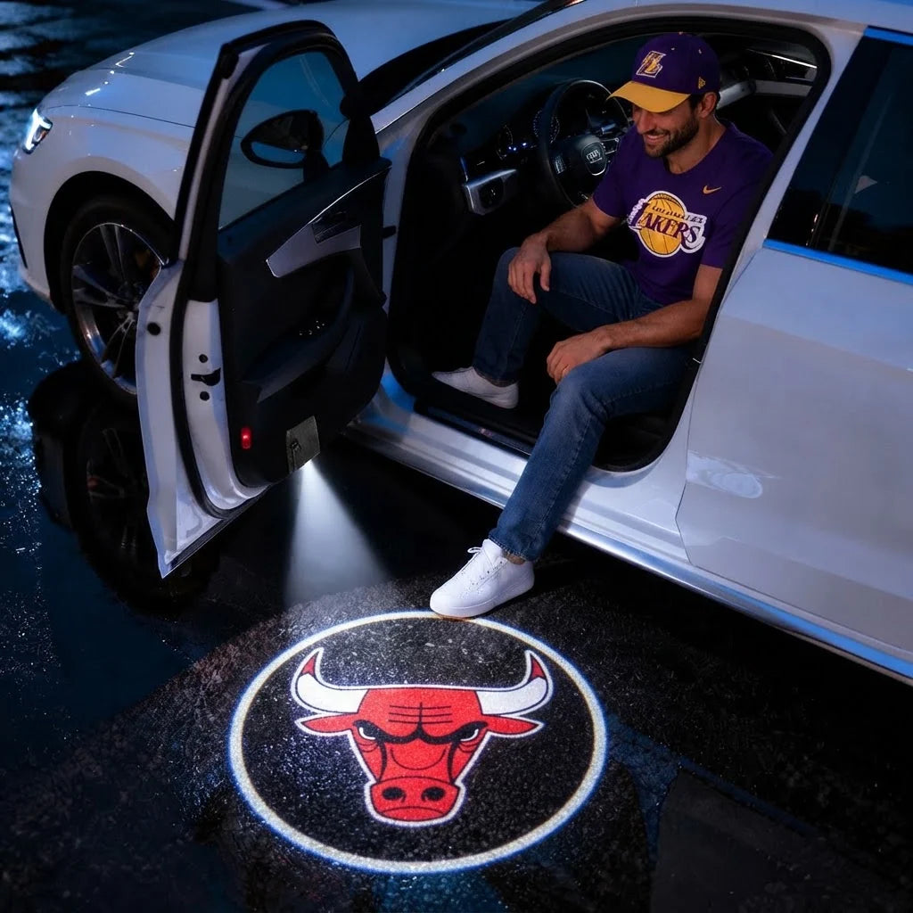 TeamBeam™ basketball Car Door Projector Lights