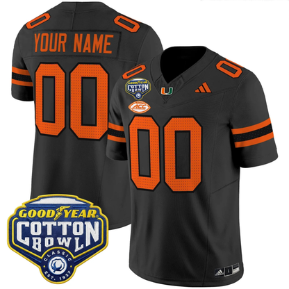 MIA 2025 Goodyear Cotton Bowl Patch Vapor Limited Jersey - All Stitched