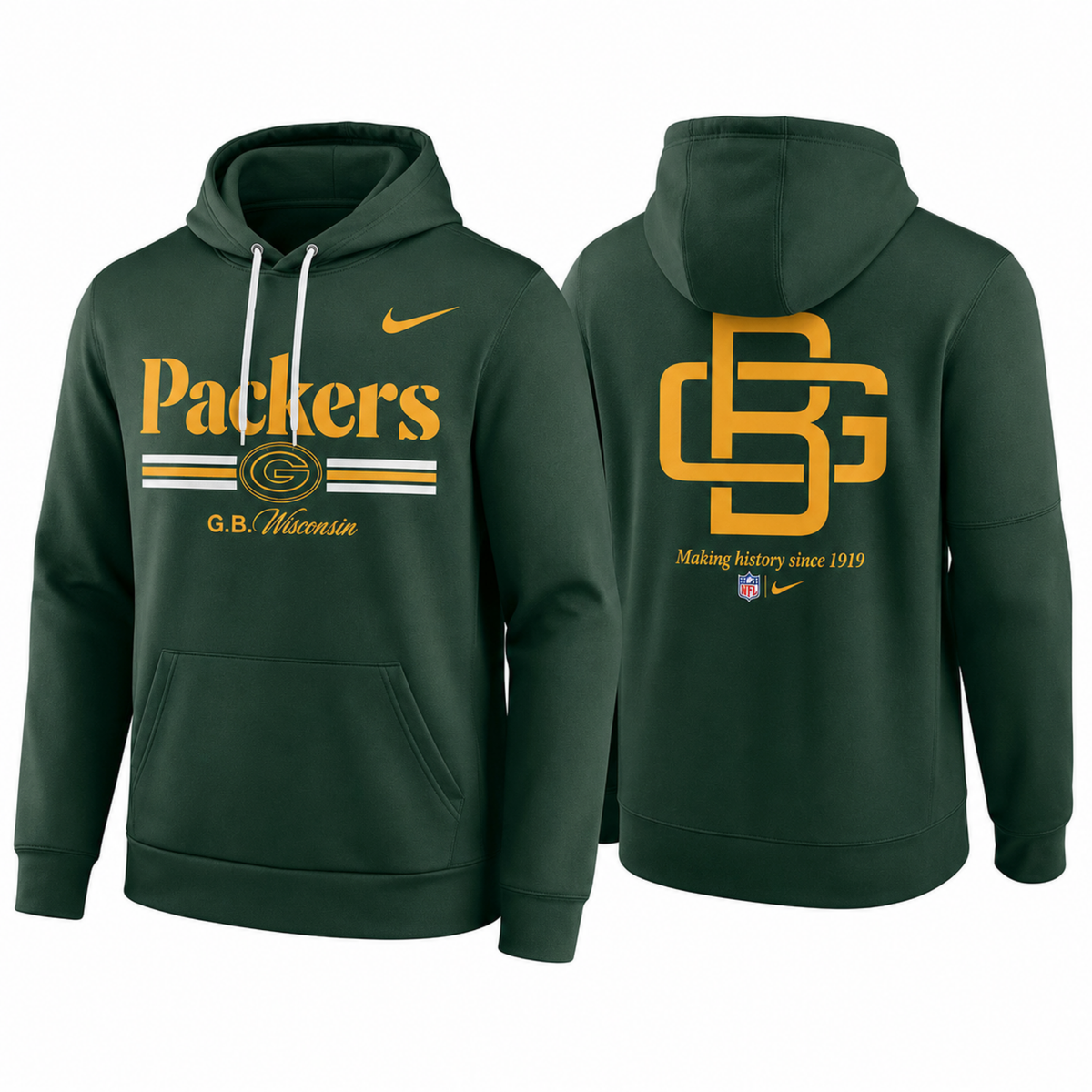 GB 2026 Rivalries Making History Since 1919 Pullover Hoodie - Printed