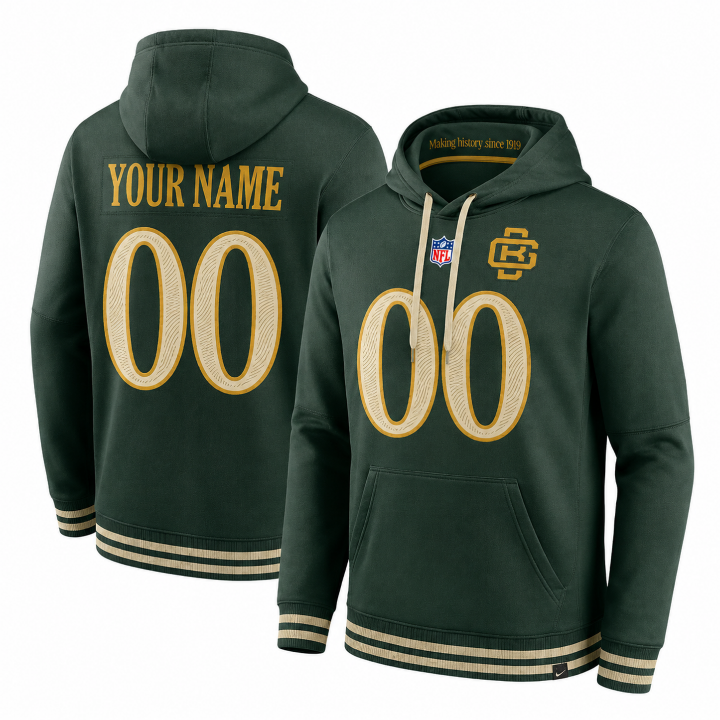 GB 2026 Rivalries Pullover Custom Hoodie - Printed