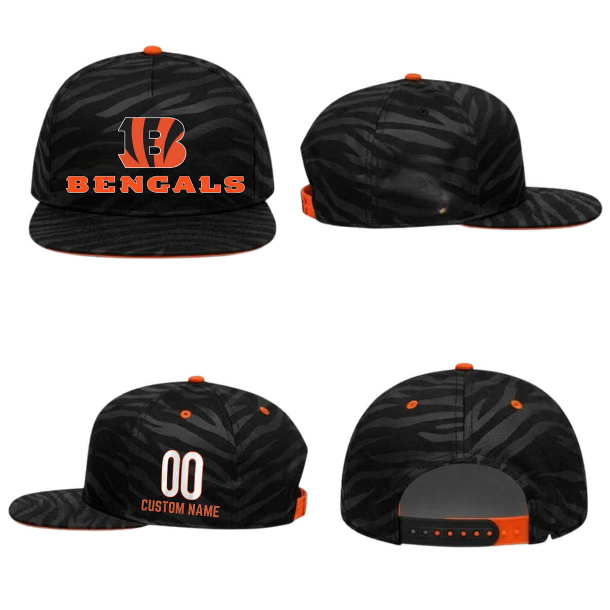CIN Personalized Snapback Cap - Printed