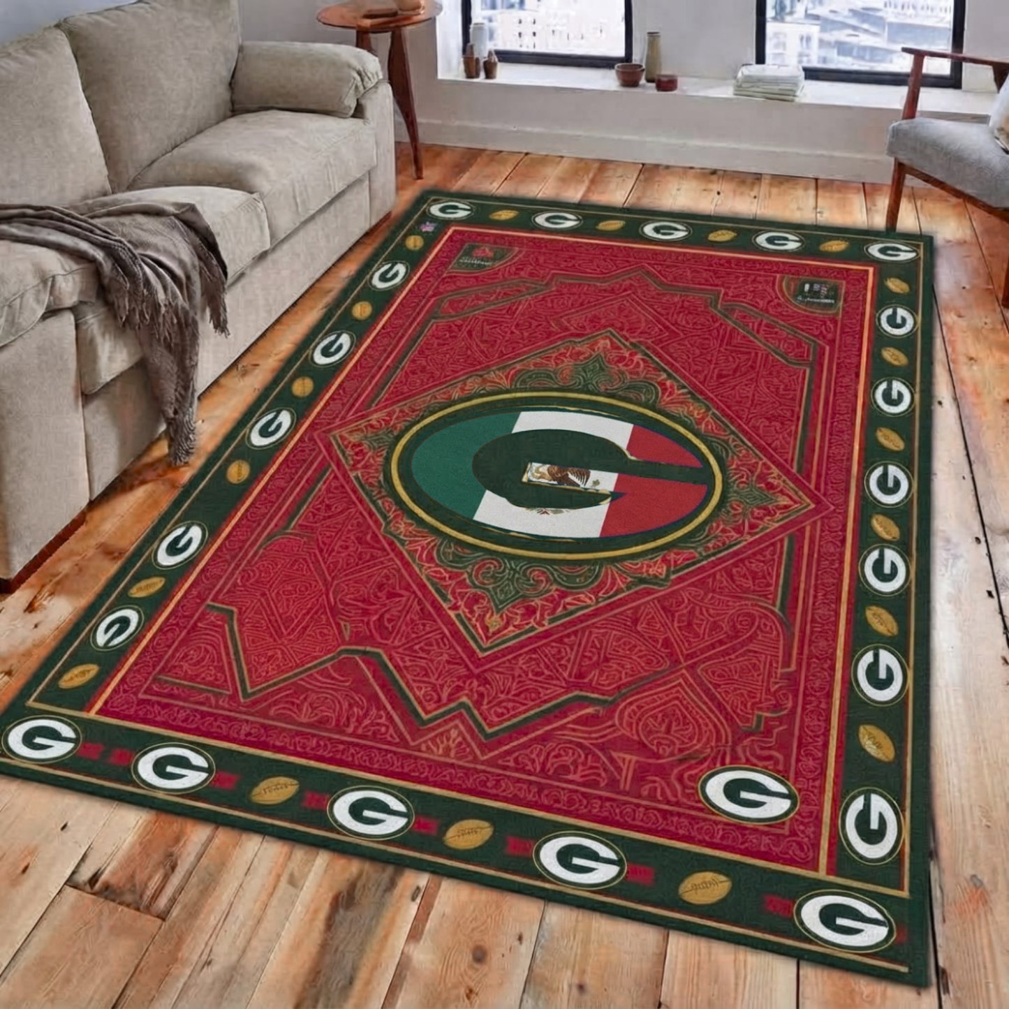 GBP Mexico Edition Rug - Printed