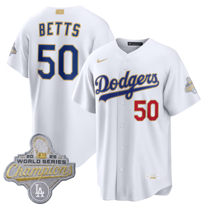 LAD 2026 Gold Collection Stadium Jersey - Stitched