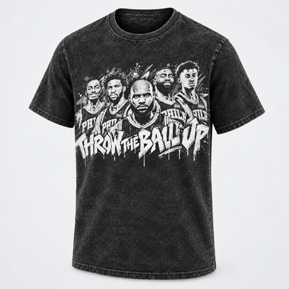 PHI Superteam Washed T-Shirt - Printed