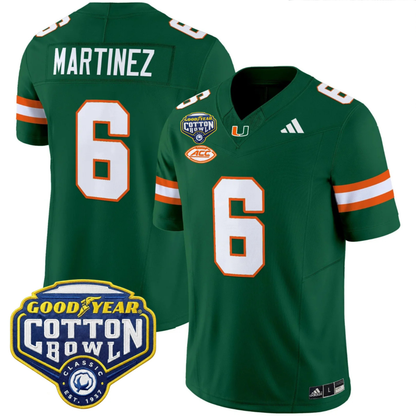 MIA 2025 Goodyear Cotton Bowl Patch Vapor Limited Jersey - All Stitched