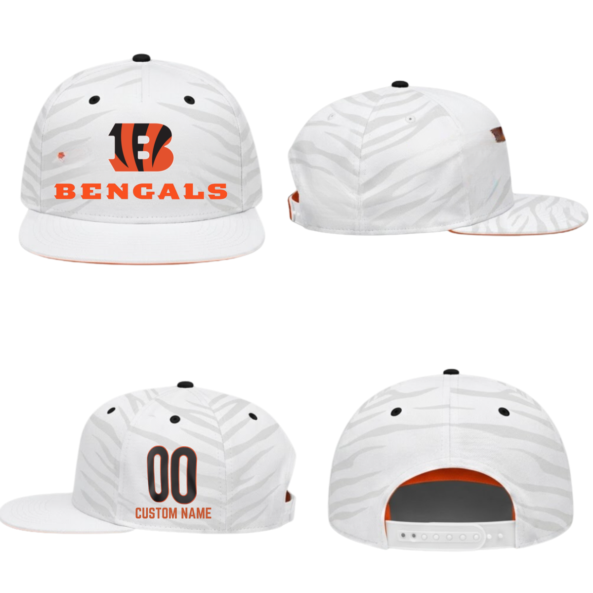 CIN Personalized Snapback Cap - Printed