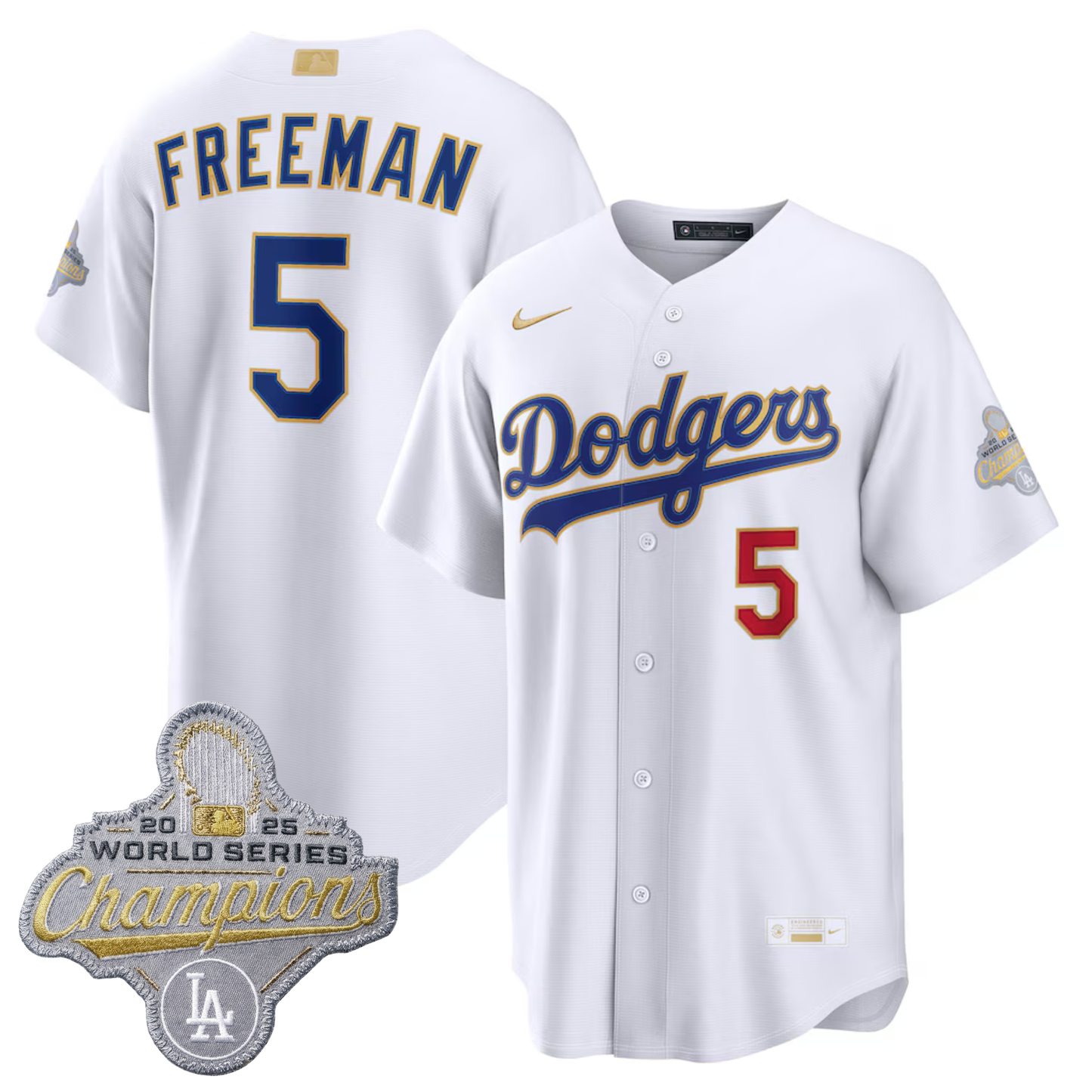 LAD 2026 Gold Collection Stadium Jersey - Stitched