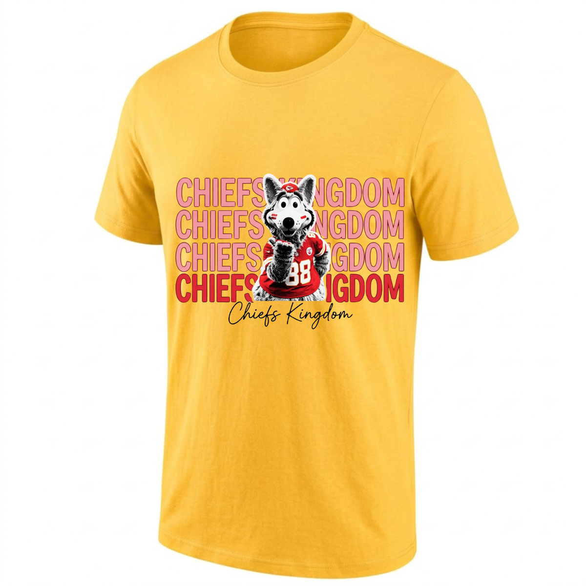 KC Wolf Kingdom One Side T-Shirt - Printed