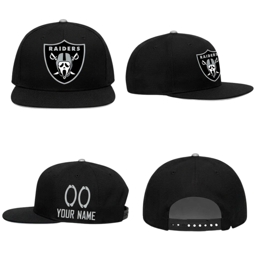 LVR x Ghost Face Custom Snapback Cap - Printed