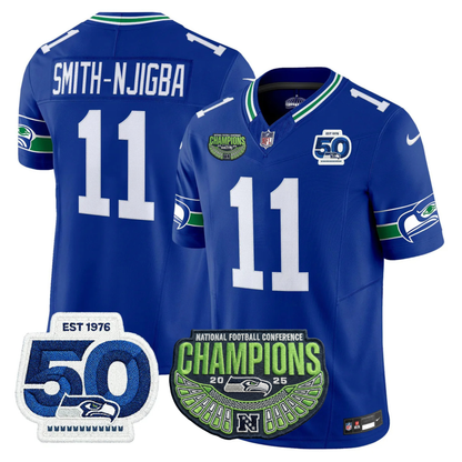 SEA 2025 Vapor Limited Jersey V3- NFC Champions Limited Patch - All Stitched