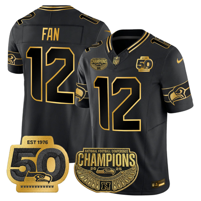 SEA 2025 Vapor Limited Jersey V3- NFC Champions Limited Patch - All Stitched