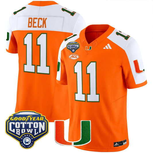 MIA 2025 Goodyear Cotton Bowl Patch Vapor Limited Jersey - Stitched