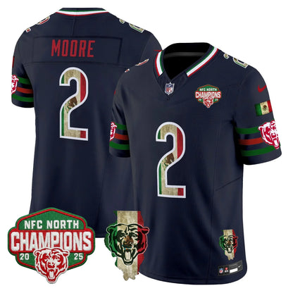 CHI Mexico NFC North Champions Patch Limited Edition - Stitched