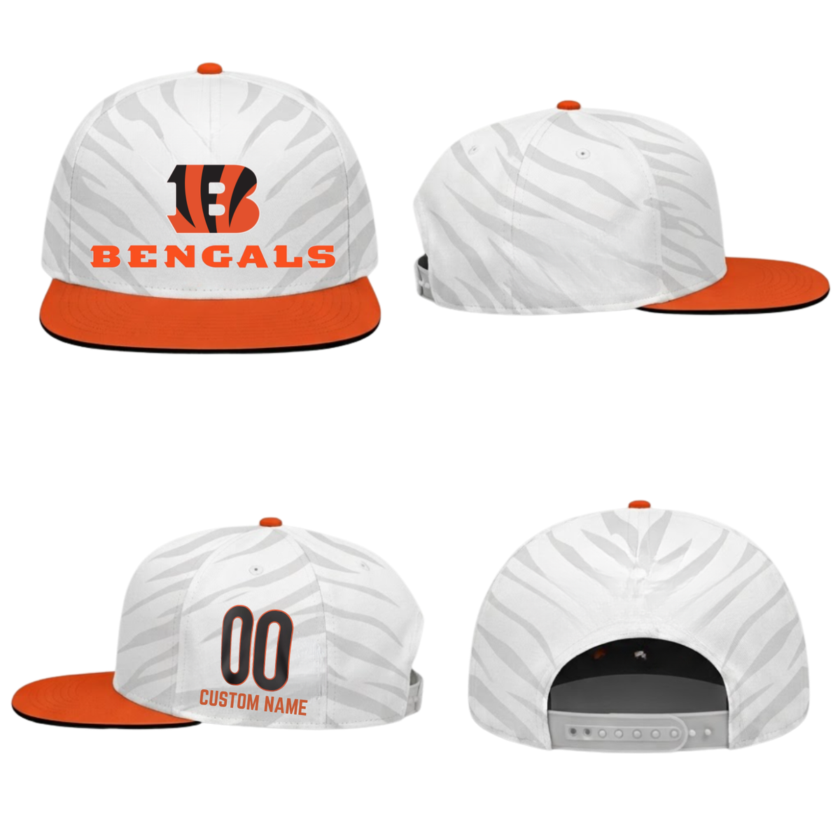 CIN Personalized Snapback Cap - Printed