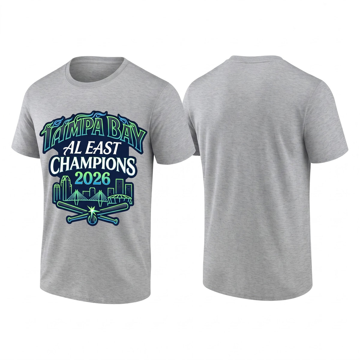 TBR 2026 AL East Champs One Side T-Shirt - Printed V2