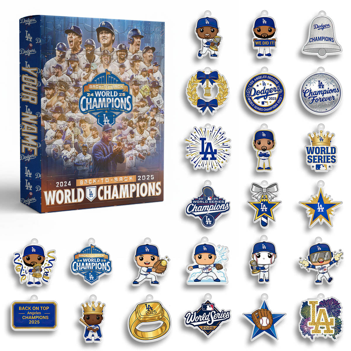 LAD 2025 World Series Champions Advent Calendar