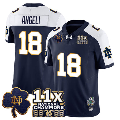 ND 11x-Time National Champions Vapor Limited Jersey - All Stitched