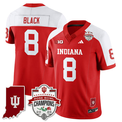 Indiana Hoosiers Vapor Limited Football Jersey - Rose Bowl Champions - All Stitched