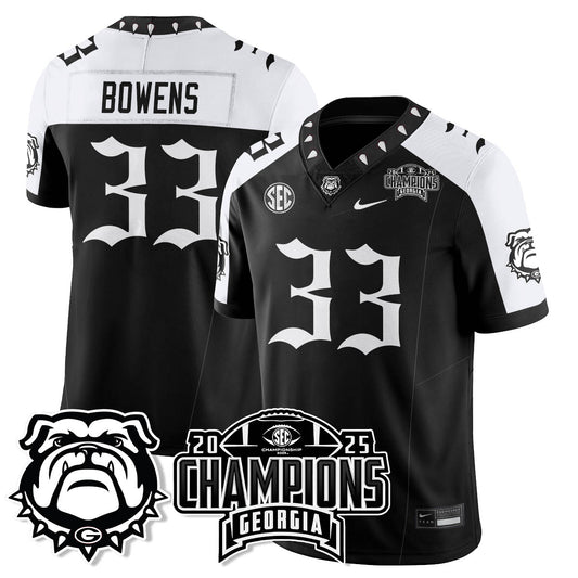 UGA Gothic Vapor Limited Jersey - SEC Football Champions - All Stitched