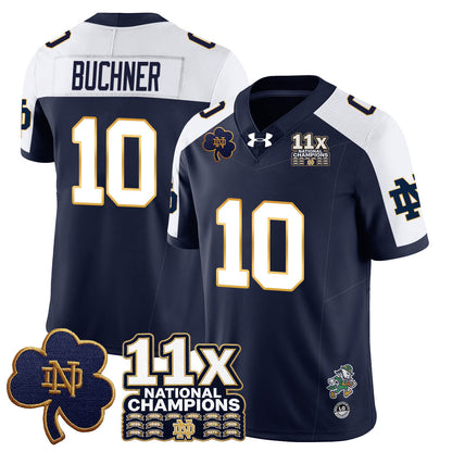 ND 11x-Time National Champions Vapor Limited Jersey - All Stitched