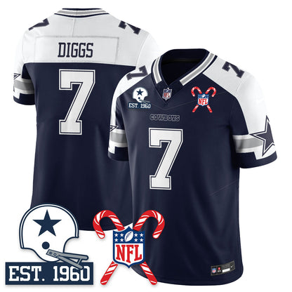 DAL Christmas Vapor Limited Jersey - All Stitched
