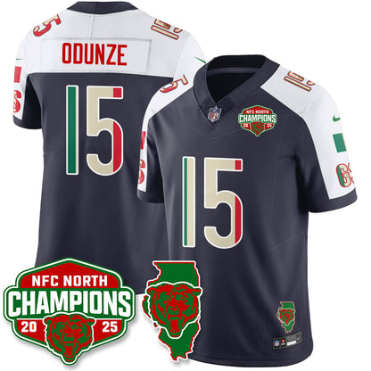 CHI Mexico NFC North Division Champions Vapor Limited Jersey - All Stitched