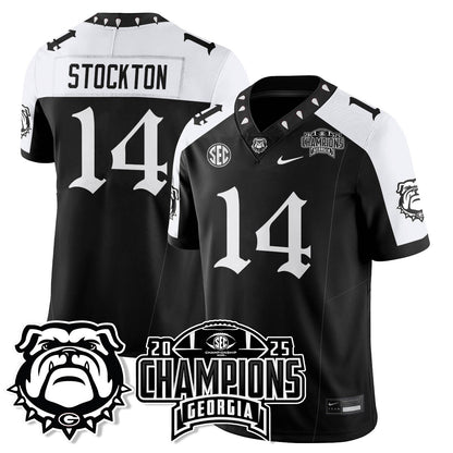 UGA Gothic Vapor Limited Jersey - SEC Football Champions - All Stitched