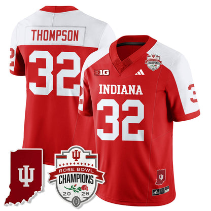 Indiana Hoosiers Vapor Limited Football Jersey - Rose Bowl Champions - All Stitched