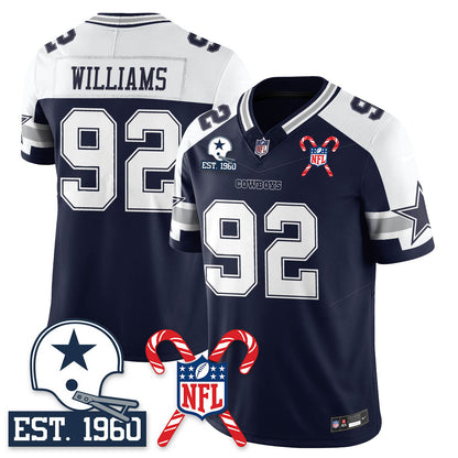 DAL Christmas Vapor Limited Jersey - All Stitched