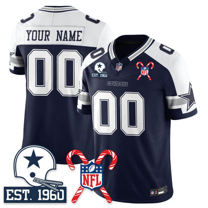 DAL Christmas Vapor Limited Custom Jersey - All Stitched