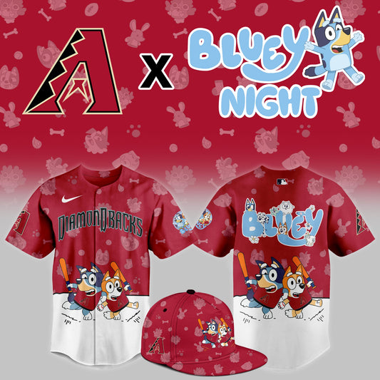 Arizona Diamondbacks 2025 Bluey Night Limited Jersey