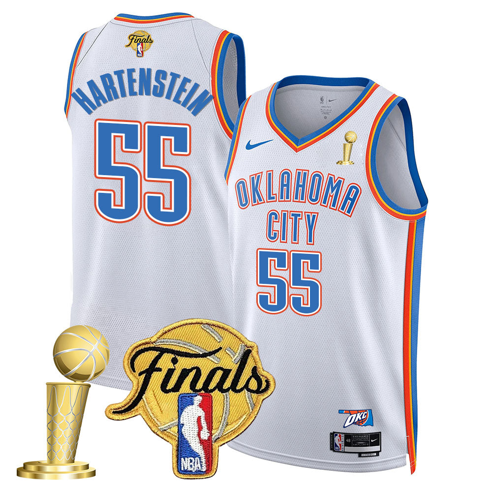 Oklahoma City Thunder 2024-25 Champions Jersey - All Stitched
