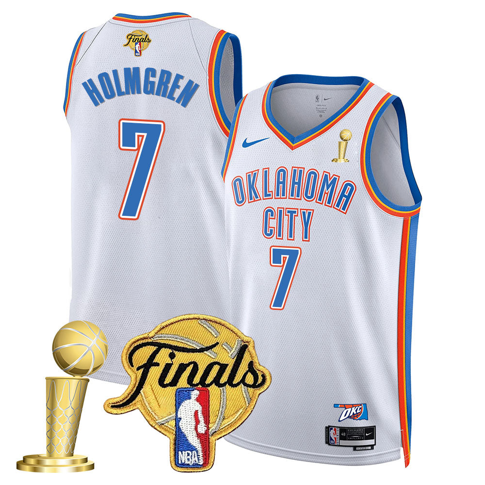 Oklahoma City Thunder 2024-25 Champions Jersey - All Stitched