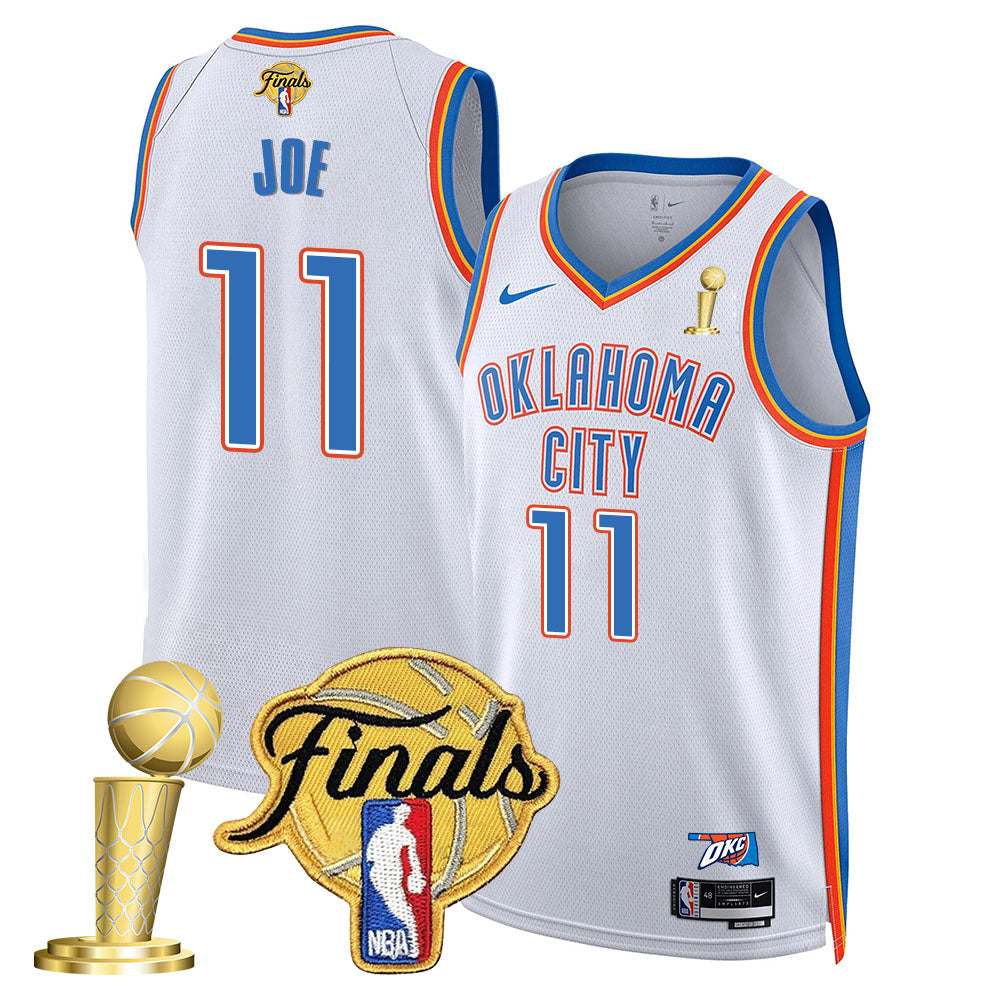 Oklahoma City Thunder 2024-25 Champions Jersey - All Stitched