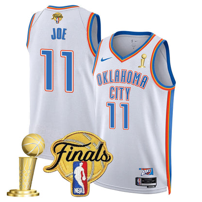 Oklahoma City Thunder 2024-25 Champions Jersey - All Stitched