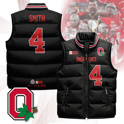 Ohio State Buckeyes Unisex Puffer Vest