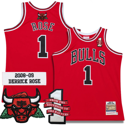 CHI Derrick Rose #1 Retirement Edition Vapor Limited Jersey V2 - All Stitched
