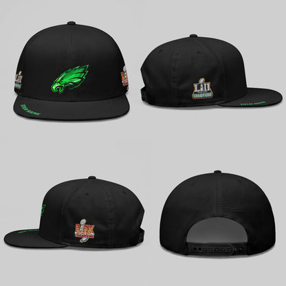 Philadelphia Eagles Fangear Custom Snapback Cap - Printed