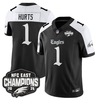 PHI Gothic NFC East Champions Vapor Limited Jersey - All Stitched