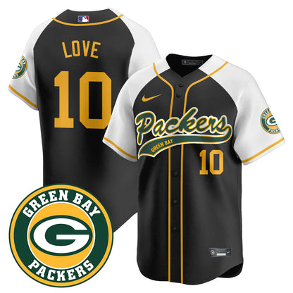 Green Bay Packers Limited Baseball Jersey - All Stitched