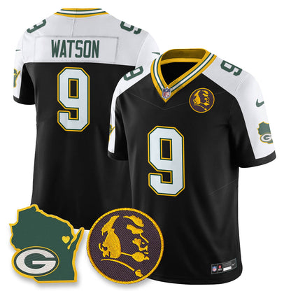 GB Vapor Limited Jersey - John Madden Patch - All Stitched