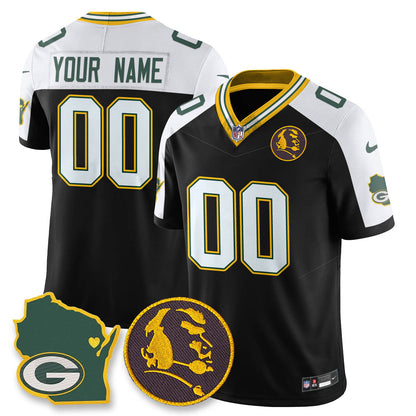 GB Vapor Limited Jersey - John Madden Patch - All Stitched