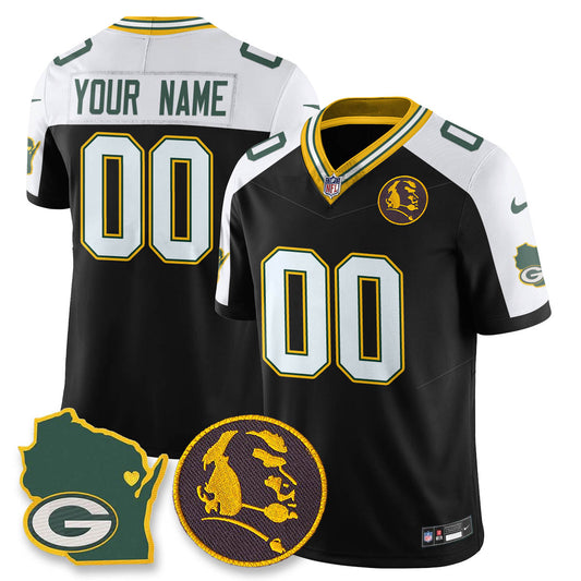 GB Vapor Limited Custom Jersey - John Madden Patch - Stitched