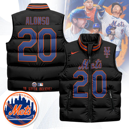 New York Mets Unisex Puffer Vest