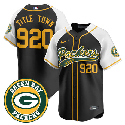 Green Bay Packers Limited Baseball Jersey - All Stitched