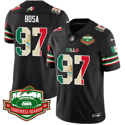 BUF Mexico Vapor Limited Jersey - All Stitched